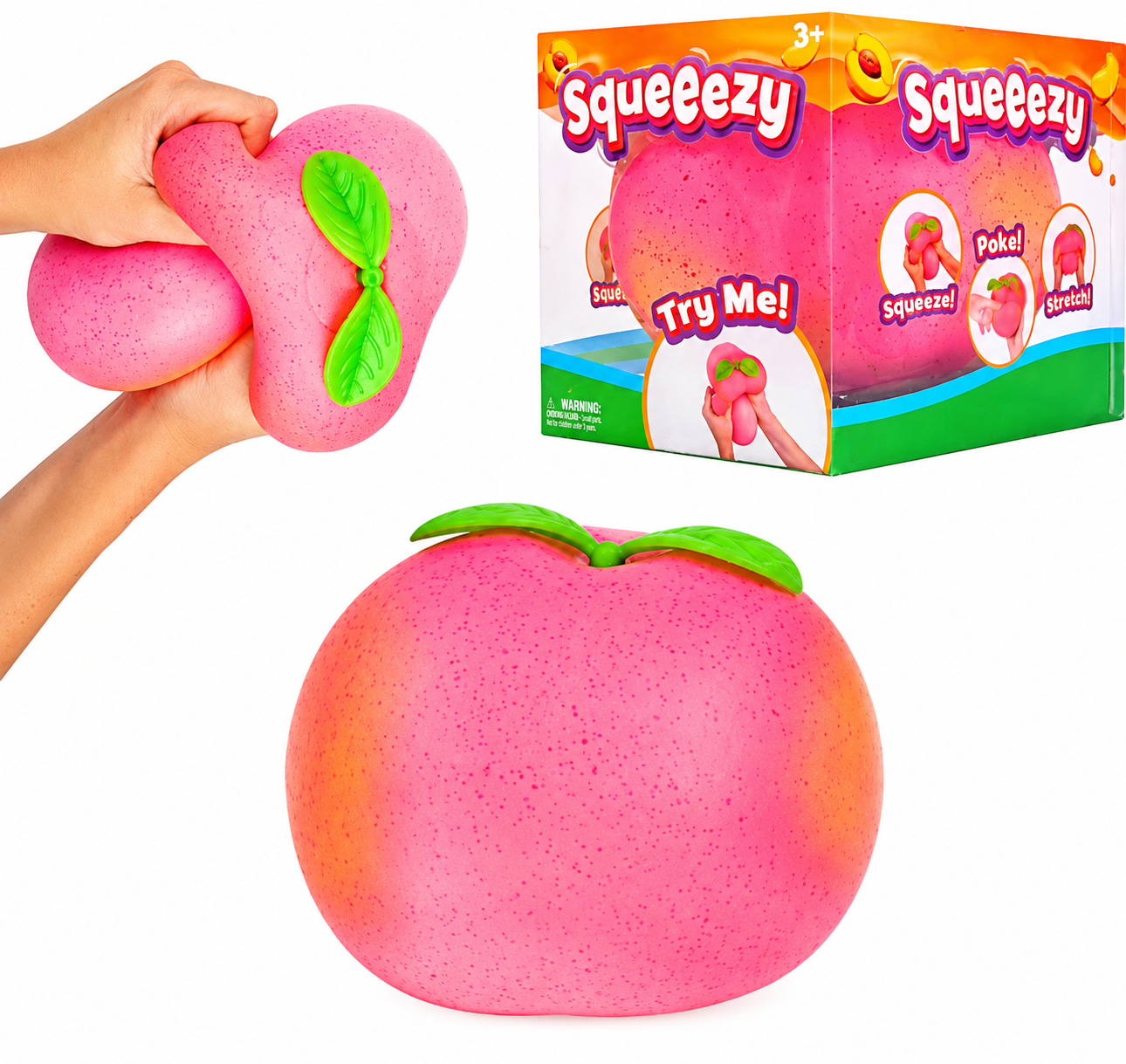 Sunny Days Squeezy Jumbo Peach
