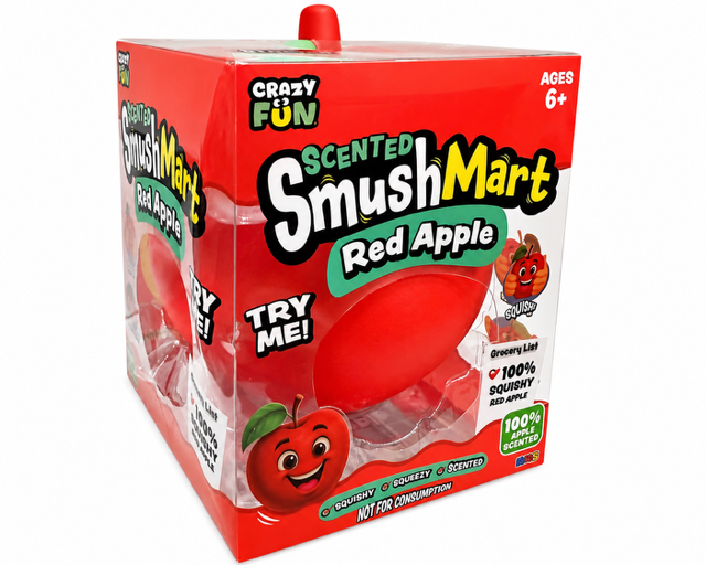 Crazy Fun Scented SmushMart™ Red Apple Squishy