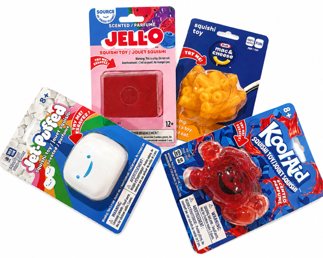 Licensed Food Squishy Toy