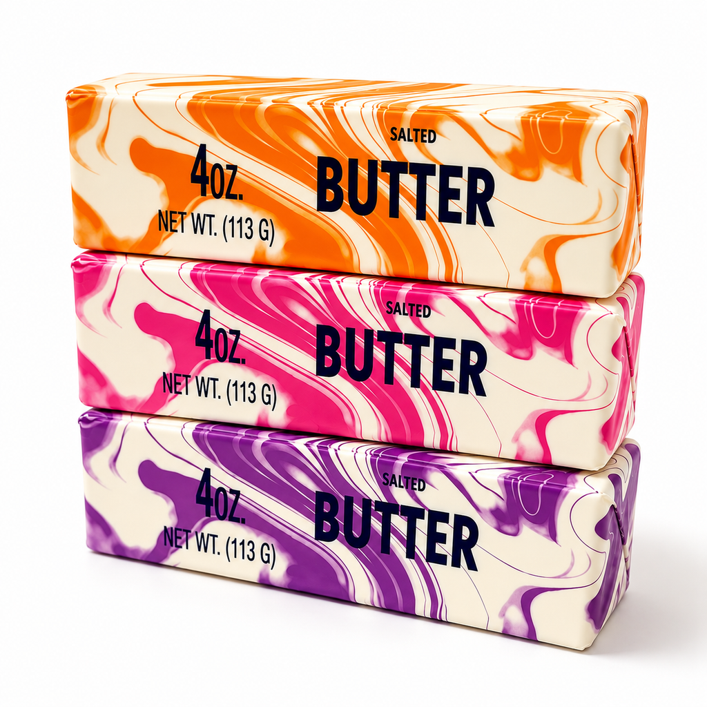 Marbled Butter Squishy | Slow Rising Sensory Toy (5.5”)