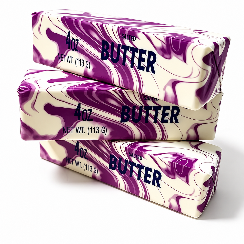 Marbled Butter Squishy | Slow Rising Sensory Toy (5.5”)