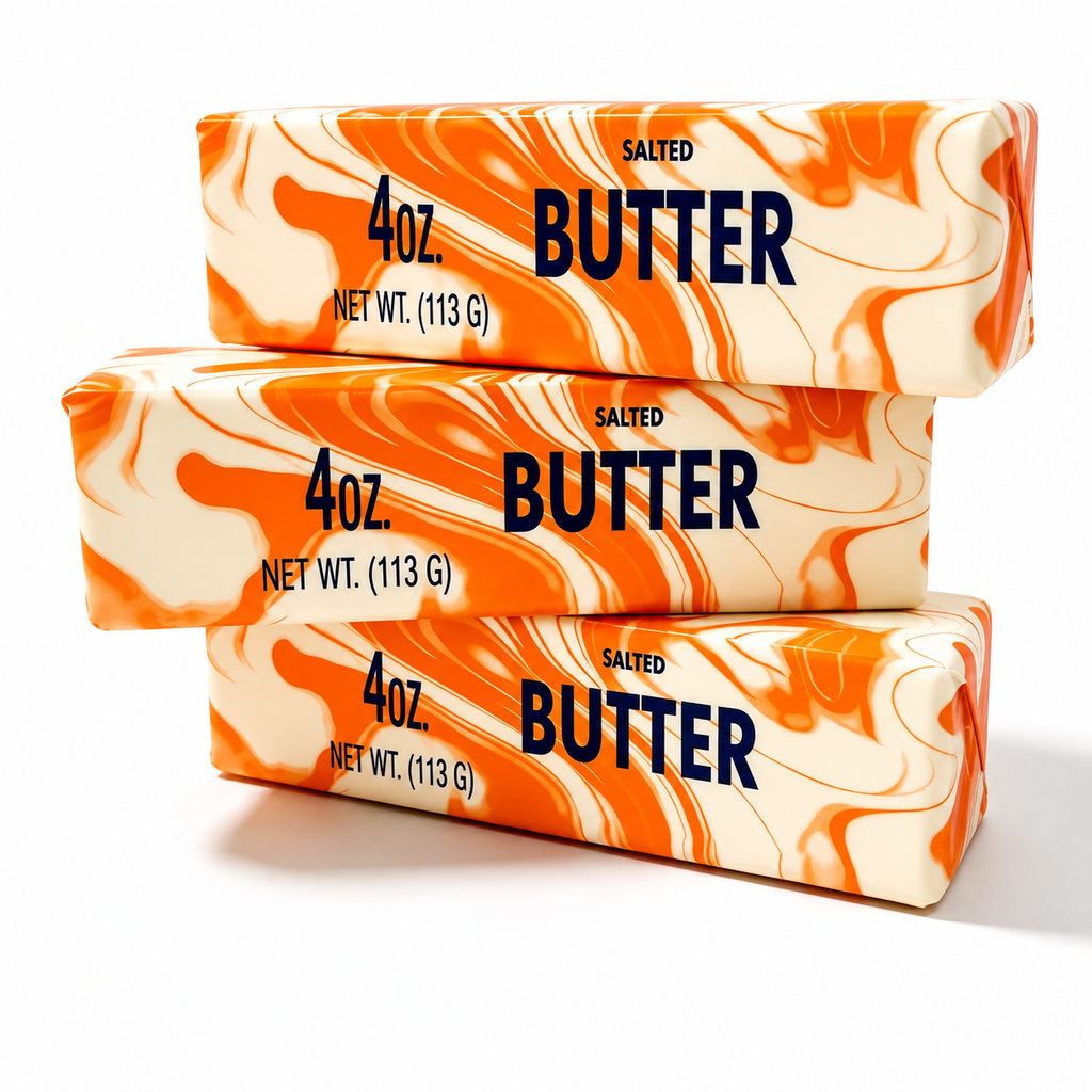 Marbled Butter Squishy | Slow Rising Sensory Toy (5.5”)