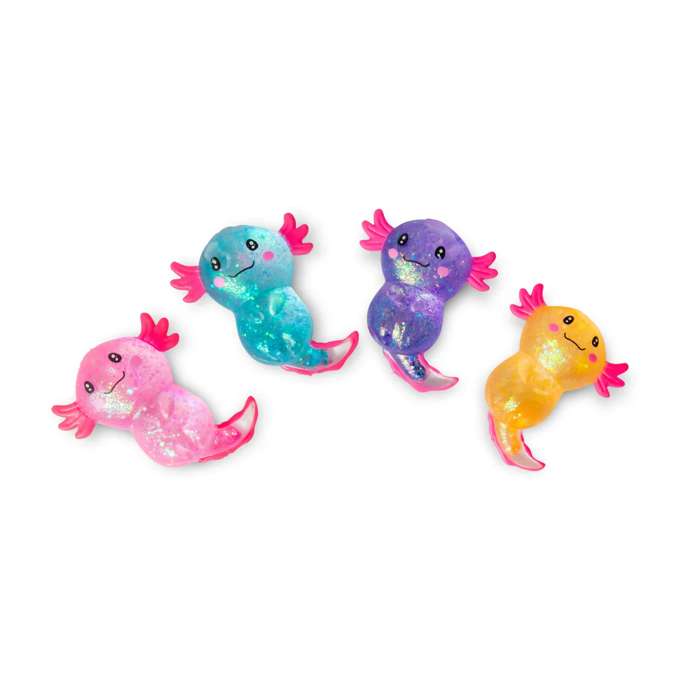 Scrunchems® Sugar Axolotl Squishy | Sensory Fidget Toy