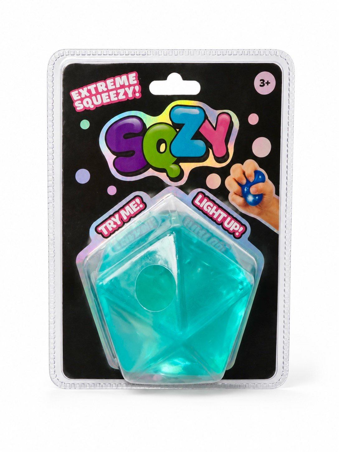 SQZY Light-Up Squishy Gel Gem