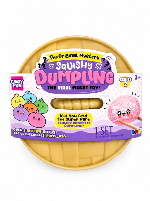 Crazy Fun Mystery Squishy Dumpling- Series 2