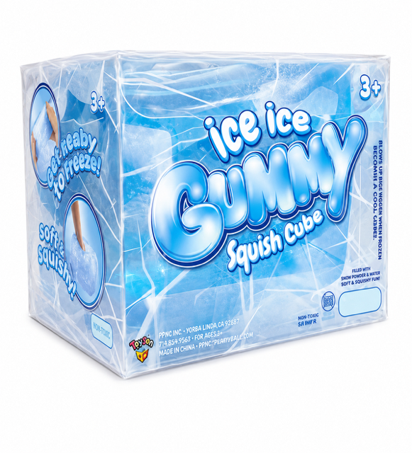 Ice Ice Gummy Squish Cube