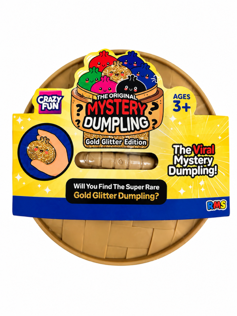 Crazy Fun Mystery Dumpling – Gold Glitter Edition