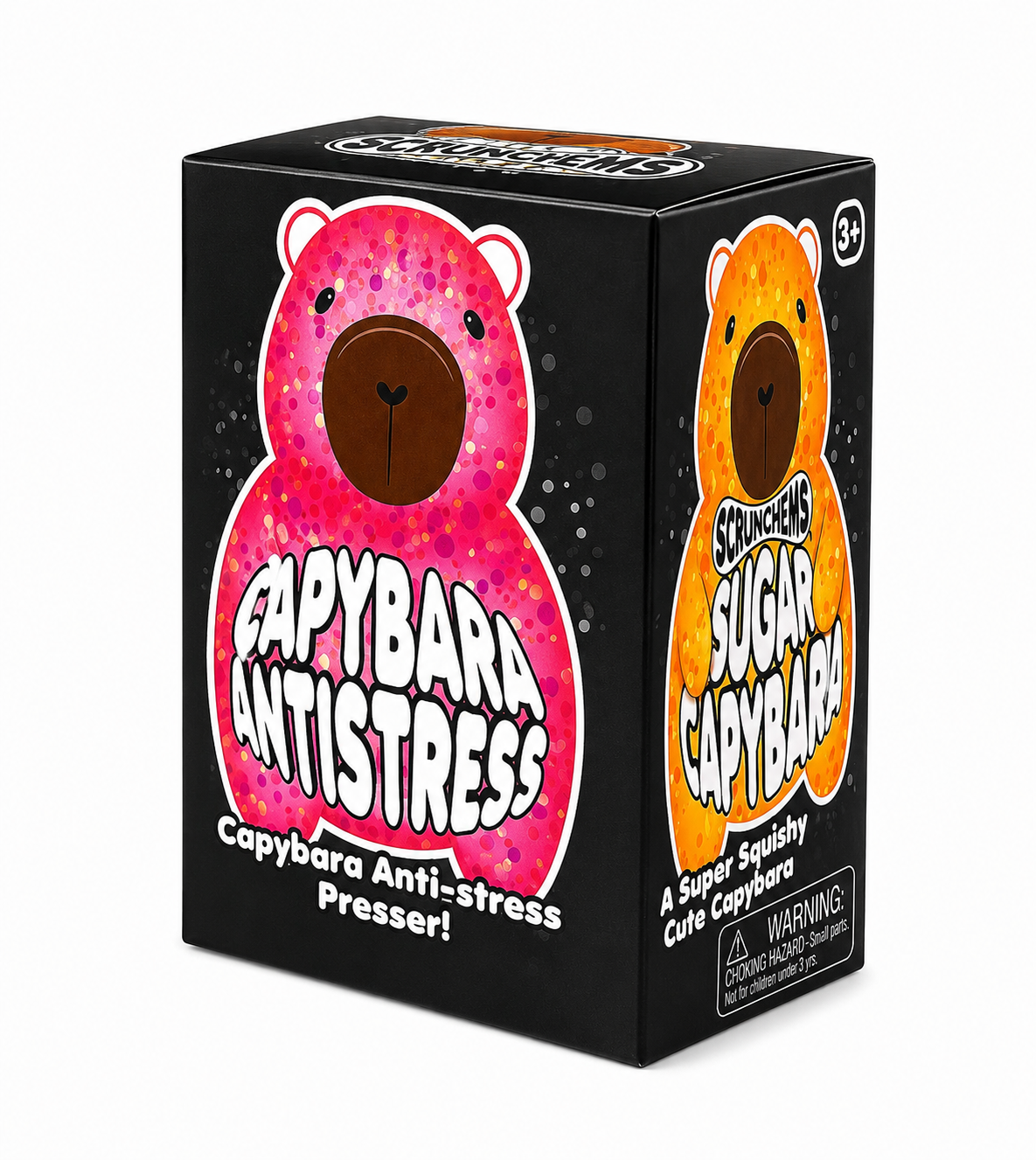 Scrunchems® Sugar Capybara Squishy | Sensory Fidget Toy