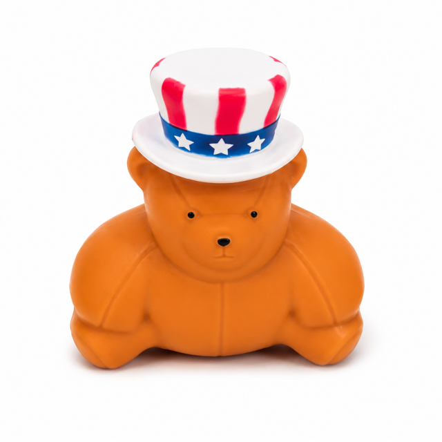Sunny Days Patriotic Bear Squishy